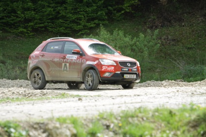 Ahogy SSANGYONG Korando megnyitotta a „gate Ukrajna”