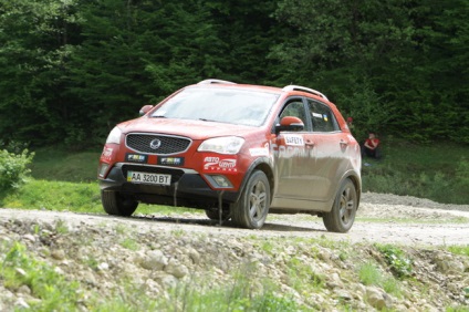 Ahogy SSANGYONG Korando megnyitotta a „gate Ukrajna”