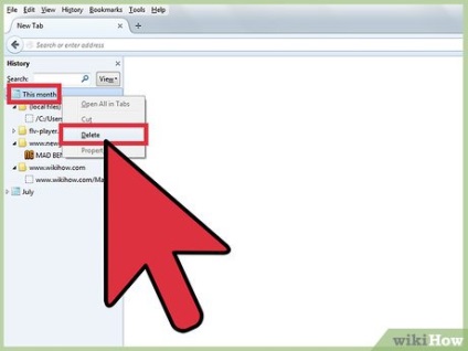 Cum să ștergeți istoricul browserului dvs. în mozilla