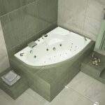 Hogyan válasszuk ki a fürdő aszimmetrikus belső profik fürdő, formák és méretek