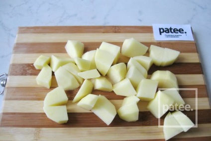 Vajas burgonyával gombás tejszínes mártással - recept fotókkal - patee