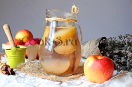 Compot de mere proaspete - rețetă pas cu pas cu fotografii, băuturi