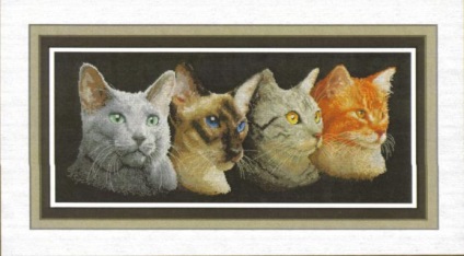 Pisici - pagina 8, modele de cusaturi cross-free