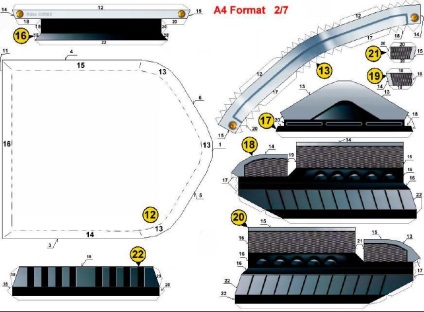 Meredek gép a papír - a diagram nyomtatása