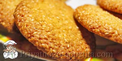 szezám cookie-k