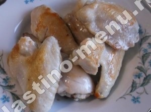 Csirke cukkínivel és tejszínes mártással - lépésről lépésre recept fotókkal, kulináris blog Anastasia Burns