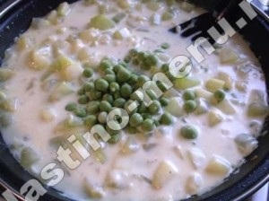 Csirke cukkínivel és tejszínes mártással - lépésről lépésre recept fotókkal, kulináris blog Anastasia Burns