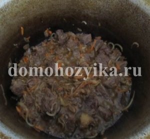 Sauerkraut fiert cu carne și orez - gospodine de blog