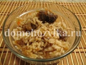 Sauerkraut fiert cu carne și orez - gospodine de blog