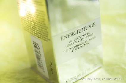 Lancome Energie de vie Lotiune Faciala schimbare recenzii - whatpollylikes