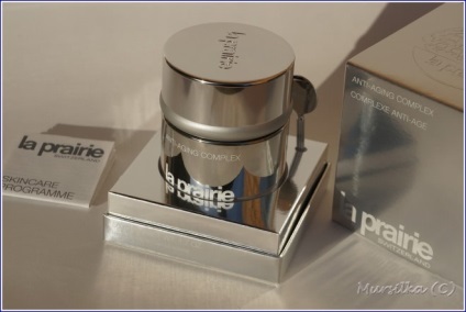 La Prairie anti-aging komplex - egy bejegyzést arról, mennyire fontos az, hogy olvassa el az utasításokat vélemények