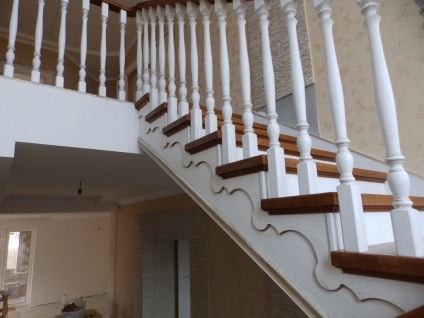 Fa lépcső vendégek különféle típusú struktúrák