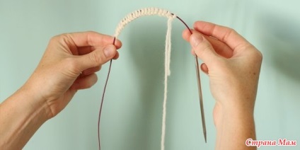Bucle magice în tricotare circulară cu cercuri mici