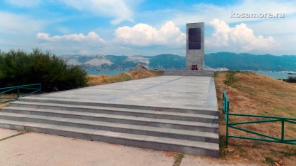 Memorial kis földet Novorossiysk