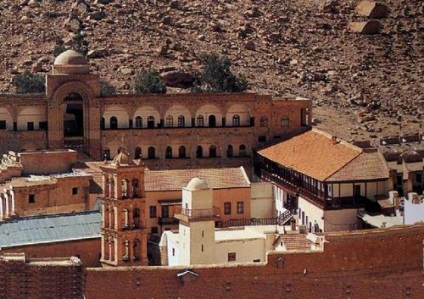 Mănăstirea Sf. Ecaterina cel Mare în Egipt, pe Sinai, fotografie, video