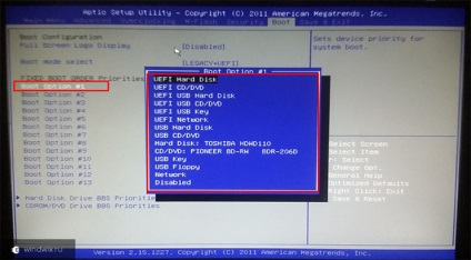 Configurarea BIOS-ului pentru a porni ferestrele sistemului de operare de pe o unitate flash și un disc