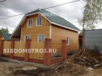 Ieftin! Construcția la cheie în Novosibirsk - proiecte și prețuri