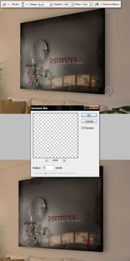Unele caracteristici ale filtrului de punct de dispariție din Photoshop (filtru) Unele caracteristici ale filtrului de punct de dispariție din Photoshop