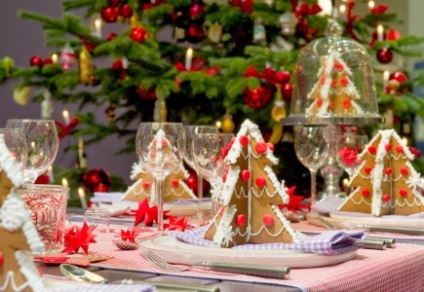 Karácsonyi dekoráció éttermek - társasági - társasági esemény - újévi ünnepek Pyatigorsk