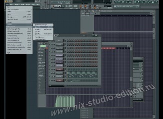 Feldolgozás midi FL Studio