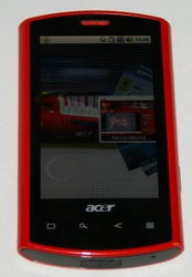 Áttekintés Acer Liquid e ferrari okostelefon azok számára, akik a témában