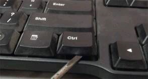 Curățarea tastaturii computerului, laptopului