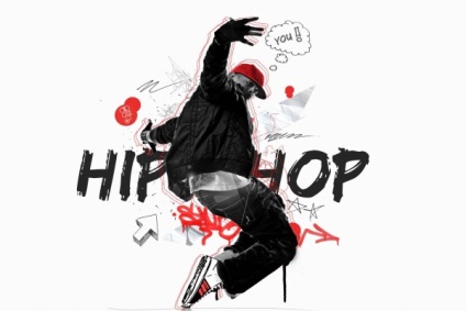 Online képzés ugrál - a fő mozgását hip-hop