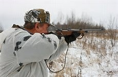 Cu împușcături în focuri de vânătoare