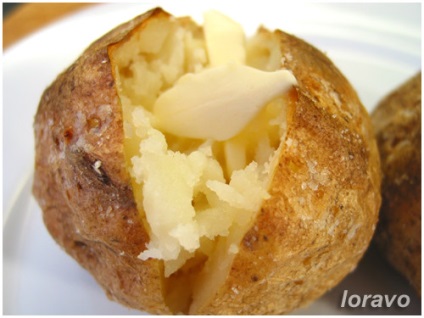 Cartof de cartofi (cartofi de jacheta), blogurile loravo note culinare ale designerului
