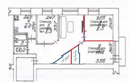 Re-dezvoltarea de patru camere Hrușciov, idei pentru renovare