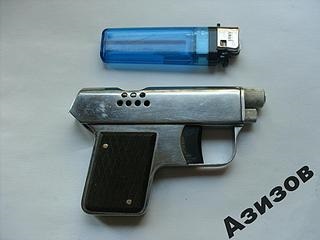 Pistol-brichetă - o armă populară