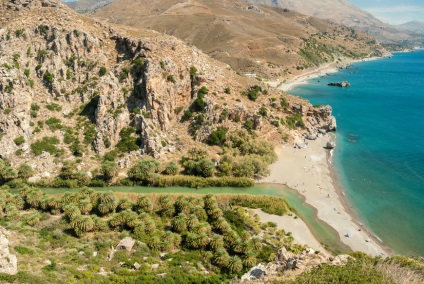 Beach Preveli, Kréta