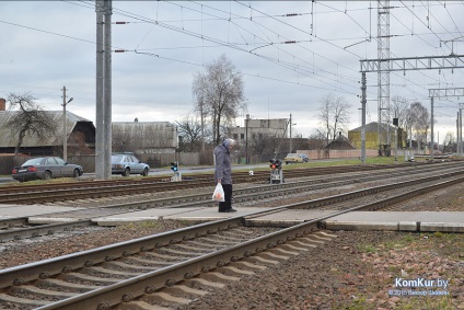 De ce oamenii trec sub trenul Bobruisk