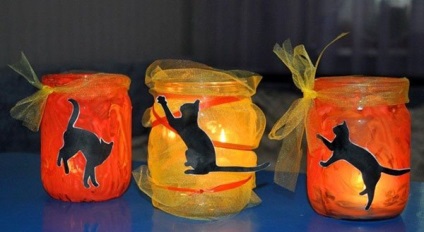 Artizanat pentru Halloween 2017 pentru copii din hârtie și carton, plastilină, dovleac cum să-și facă propriile mâini