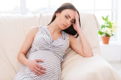 Cauzele unei burnițe a uterului în timpul sarcinii