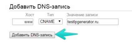 Legarea domeniului și a subdomeniului în panoul Yandex - Knowledge Base