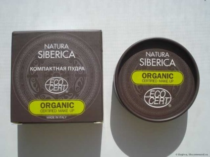 Powder compact natura siberica, comentarii despre produs