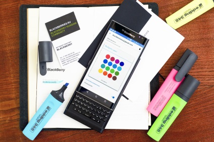 Cinci sfaturi pentru utilizatorii blackberry priv - hub de blackberry, mure în Rusia