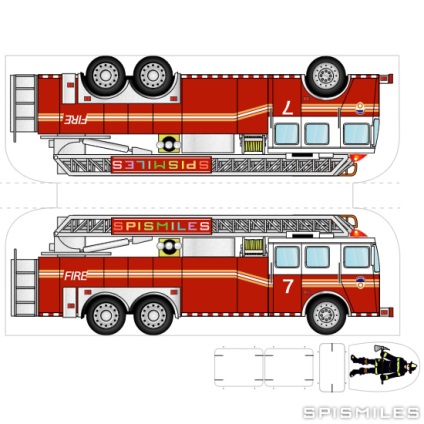 Imprimați motorul de incendiu cu schema propriilor mâini