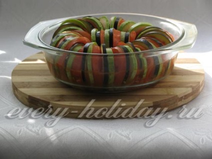 Ratatouille recept egy fotó