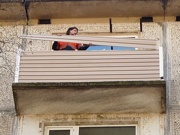 Repararea balconului fără geam și izolație individuală