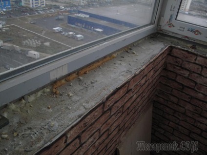 Balkonok javítása, új építésű 1 rész