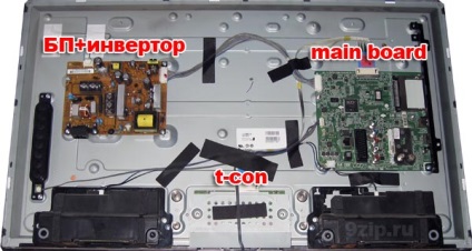 Repararea luminii de fundal LED lcd TV lg 32in540v TV cu platină