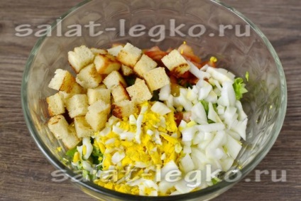 Salata de legume - reteta de buchet cu o fotografie