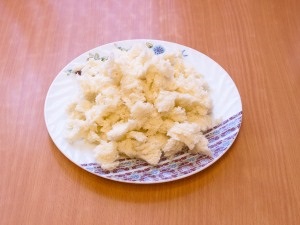 Saláta ízesített krutonnal, szalonna és parmesan sajt 1