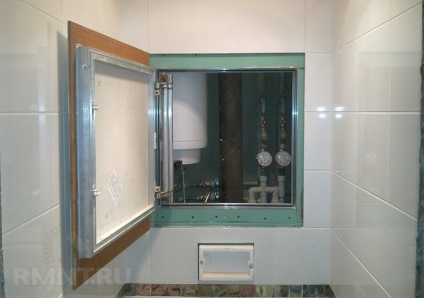 Lucrări de inspecție a instalațiilor sanitare sub dală cum să alegi și să instalezi