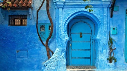 Chefchaouen - smaragd város Marokkóban - egy gyönyörű város és az ország