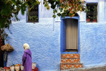 Chefchaouen - smaragd város Marokkóban - egy gyönyörű város és az ország