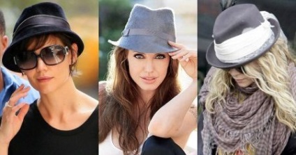 Hat (128 de fotografii) cu ce să poarte trilby de sex feminin, derby și homburg, negru și roșu, din grimoire, cu