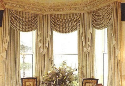Perdele pentru interior în stil clasic